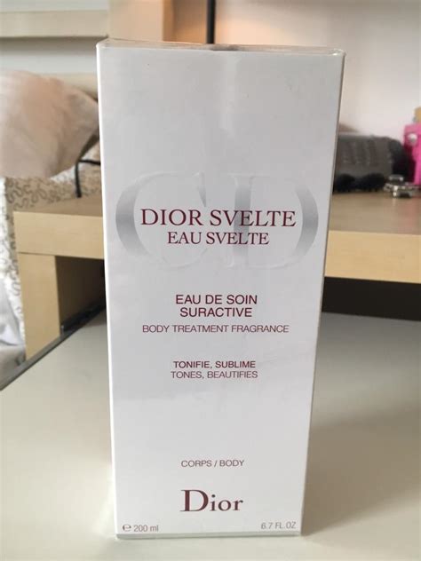 eau svelte dior 200 ml körperspray alternative|christian Dior eau svelte perfume.